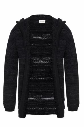 Hooded cardigan, zdjęcie 1 Hooded cardigan od Saint Laurent